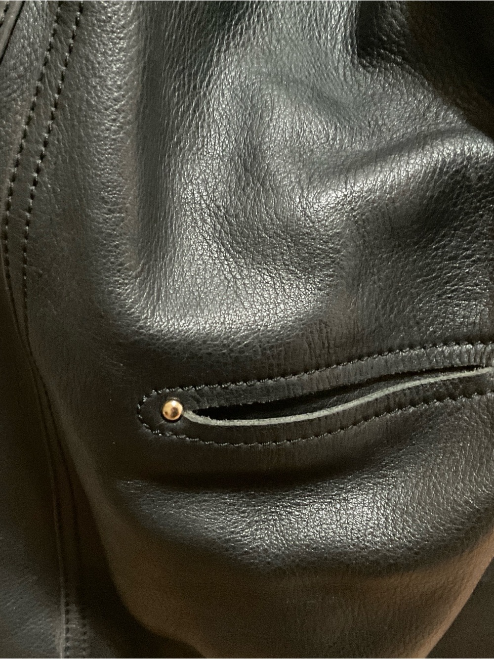 B Makowsky Pebbled Leather Magnetic Close Purse Handbag Black/Gray Double Handle - Picture 8 of 12